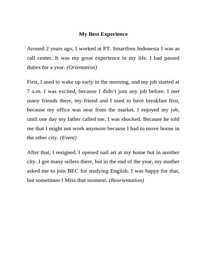 Memorable Life Experiences and Lessons | PDF | Teachers