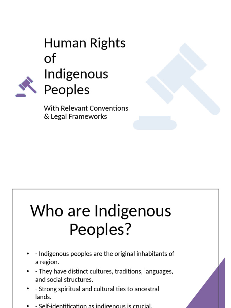 Indigenous Peoples' Human Rights Overview | PDF | Indigenous Peoples ...
