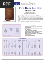 Two-Door Ice Box