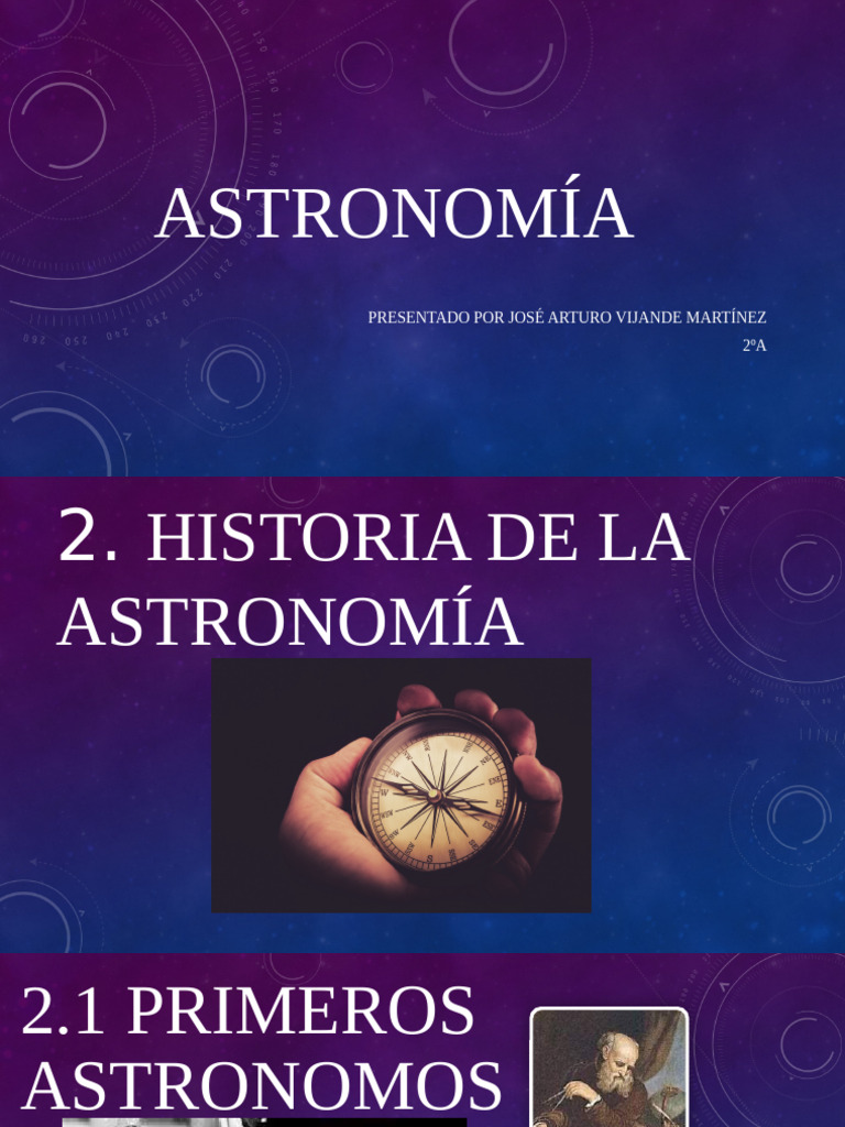 Historia y Utilidad de la Astronomía | PDF
