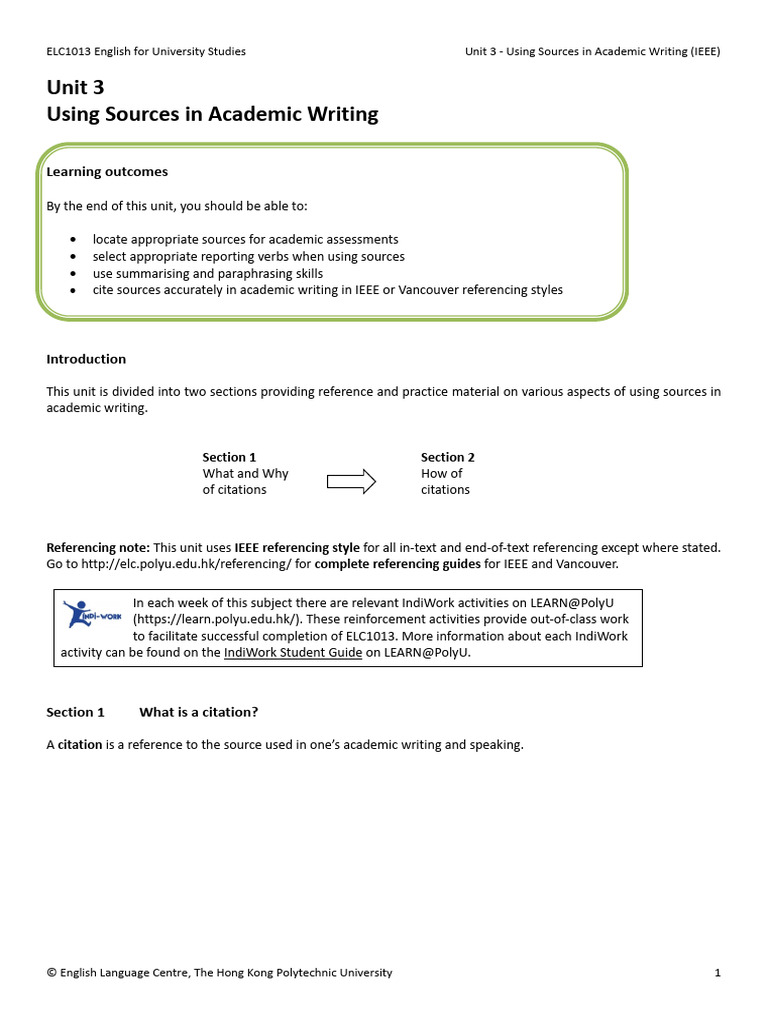 Academic Writing: Using Sources Effectively | PDF | Plagiarism | Citation