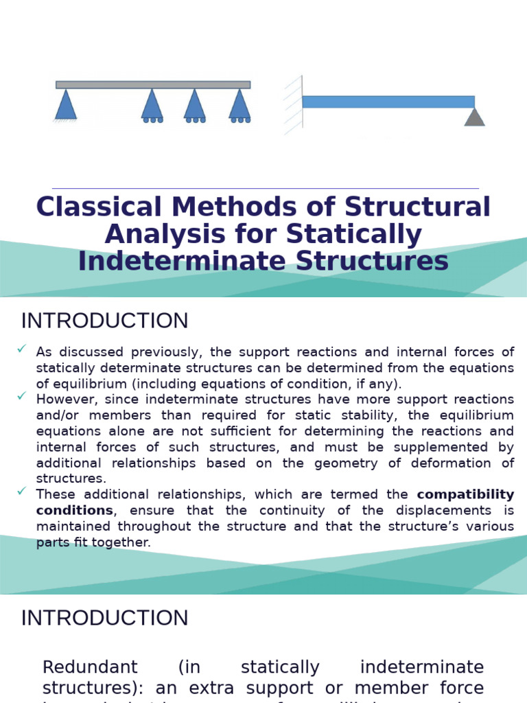 Structural Analysis of Indeterminate Structures | PDF | Structural ...