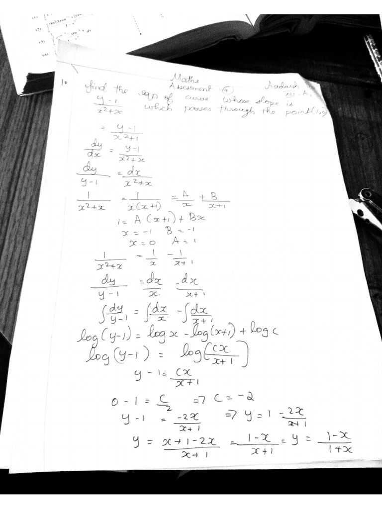 Math Assessment 4 | PDF