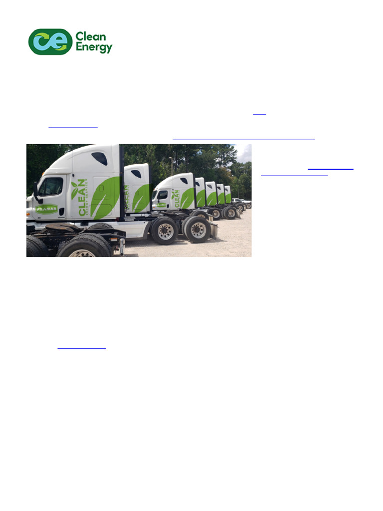 Clean Energy To Provide 86 Million Gallons of RNG To One of Nation - S ...