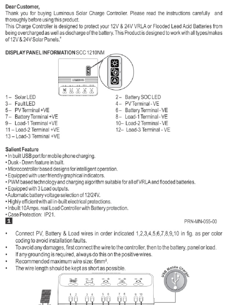 Solar Controller | PDF