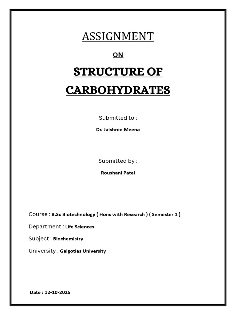 Carbohydrate Structure and Classification | PDF | Carbohydrates | Glucose