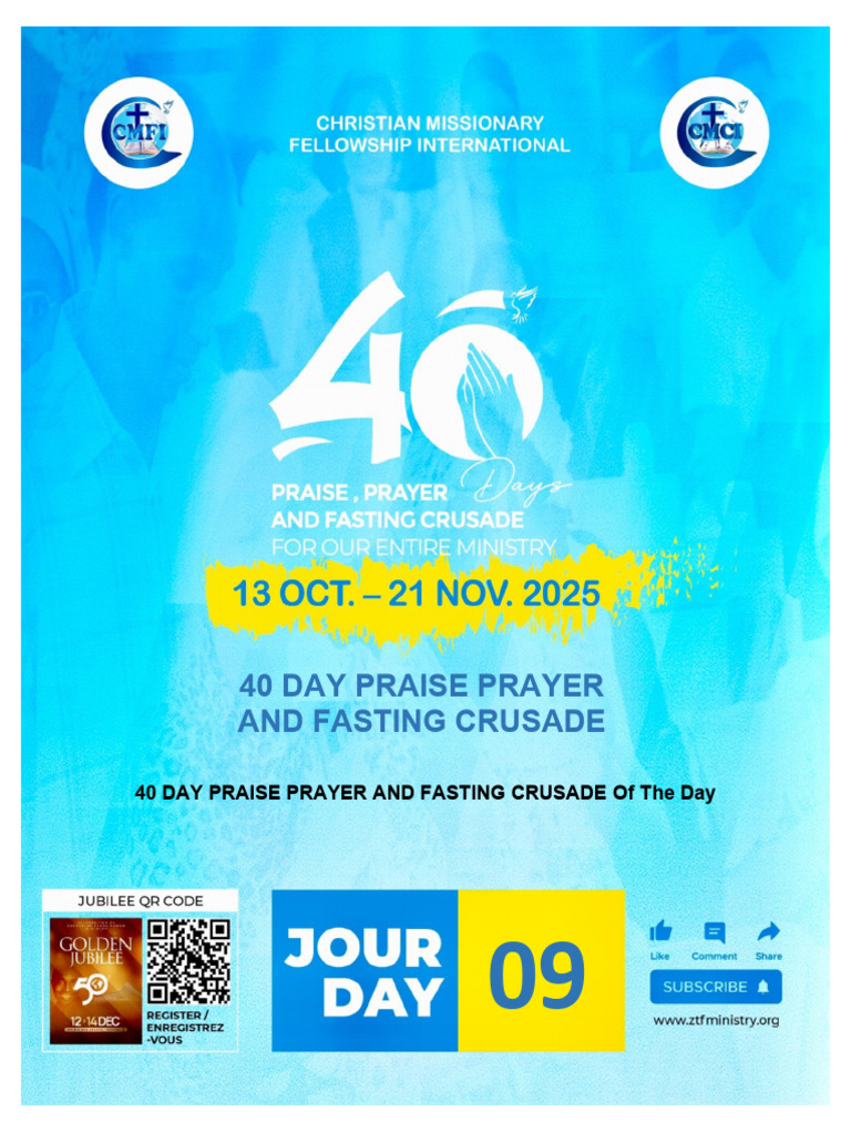 40-Day Praise Prayer & Fasting Guide | PDF | Jesus | God In Christianity