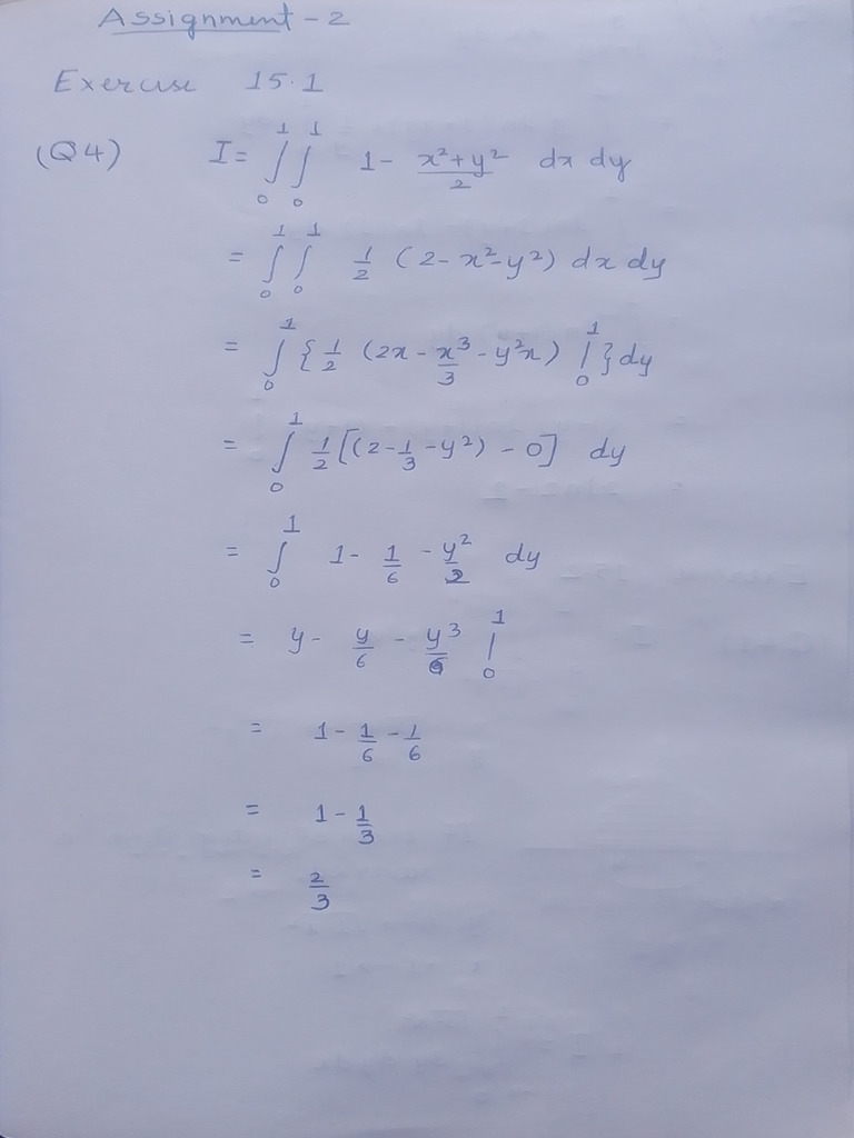 Maths Assignment - 2 | PDF