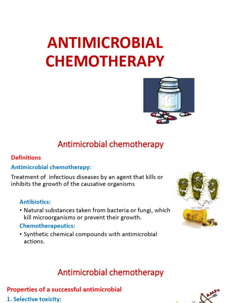 Antimicrobial Chemotherapy | PDF | Antimicrobial | Bacteria