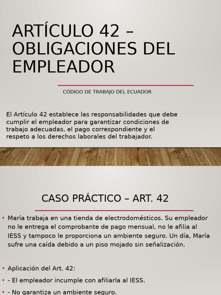 Articulo 42 | PDF