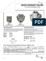 QE-3-316 Versa Stainless Steel Quick Exhaust Valve