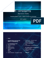 E - Campaigning 101