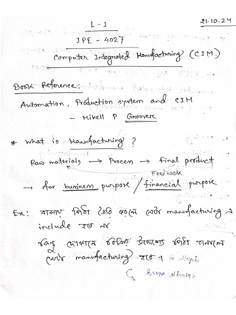 CIM Rafiq Sir | PDF