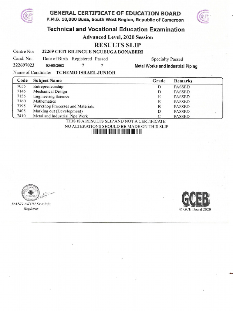 Advanced Level | PDF