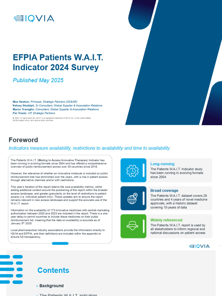2024 Patients W.A.I.T. Indicator Report | PDF