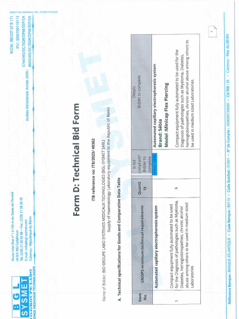 Form D Itb | PDF