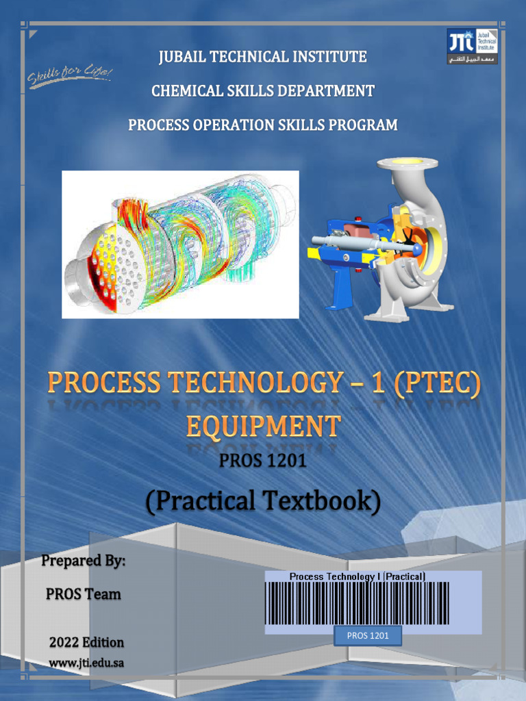 PROS 1201 - Process Technology - I (PTEC-I) - Practical 2022 Edition ...