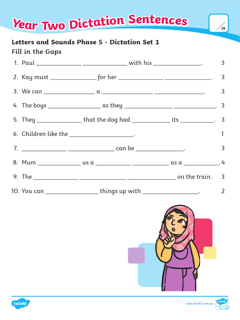 Fill in the Gaps - Set 1 | PDF