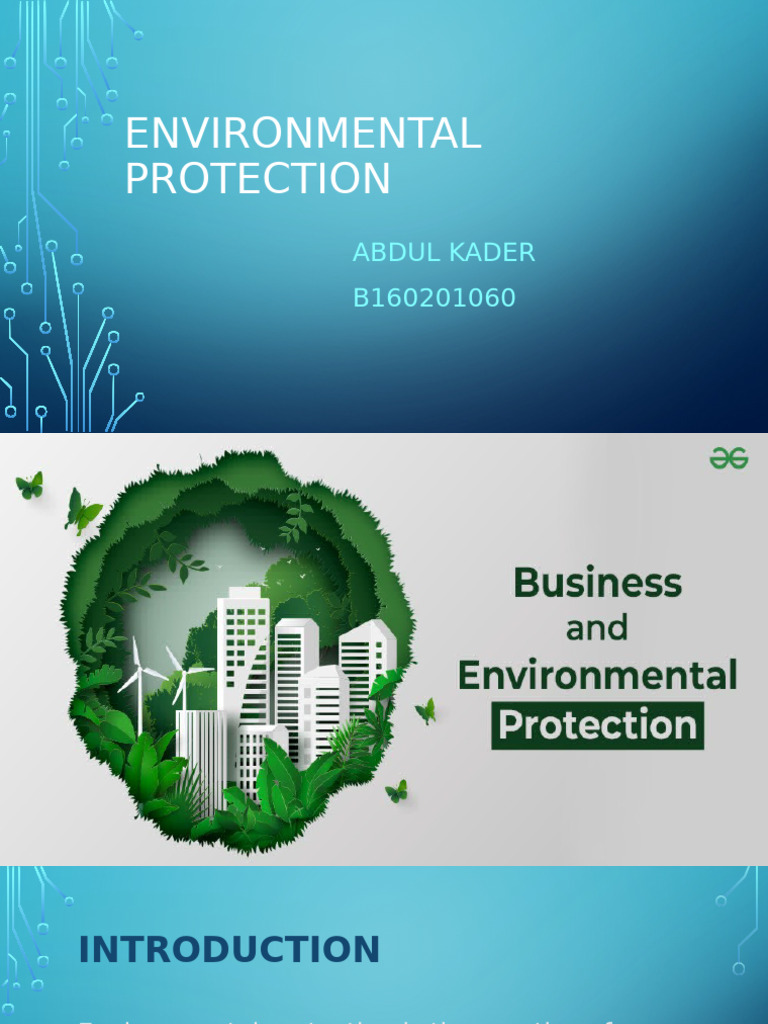 Environmental Protection in Bangladesh | PDF