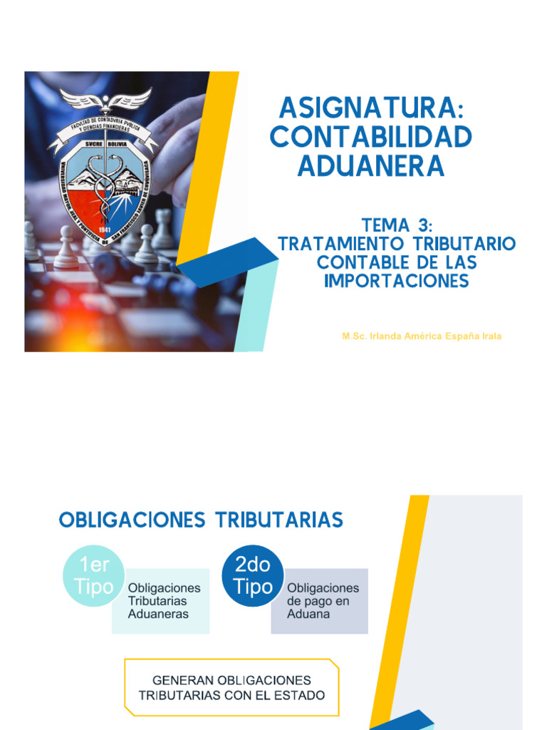 Tema 3 - Tratamiento Tributario Contable de Las Importacionesplataf | PDF