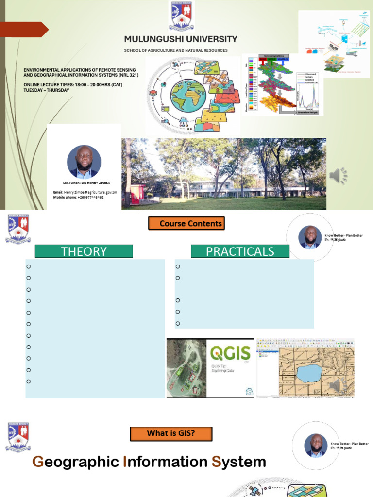 GIS and Remote Sensing Applications | PDF | Geographic Information ...