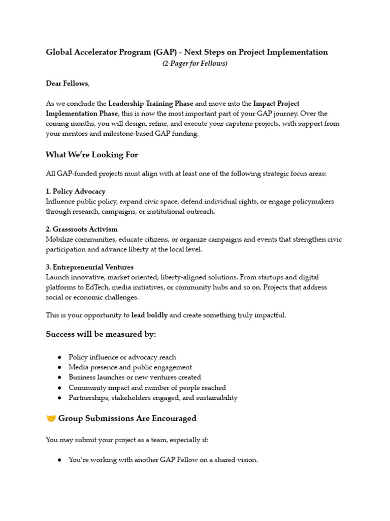 GAP Project Instructions | PDF | Economies