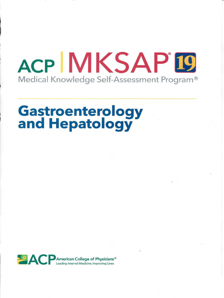 (Medicalstudyzone - Com) MKSAP 19 - Medical Knowledge Self-Assessment ...