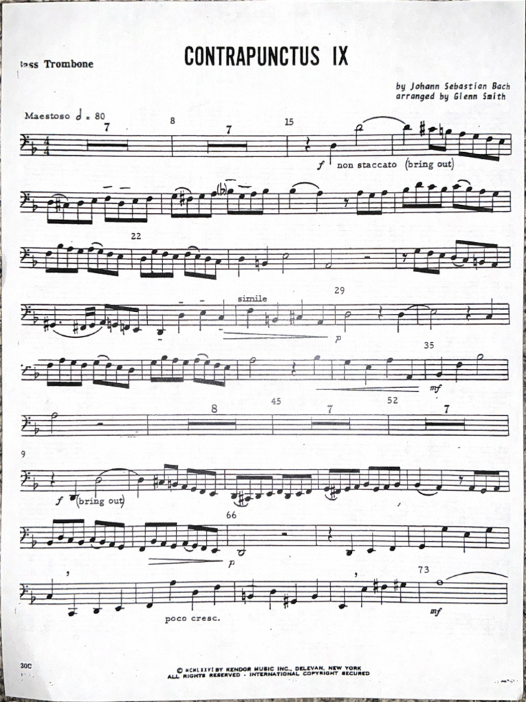 Contrapunctus IX | PDF