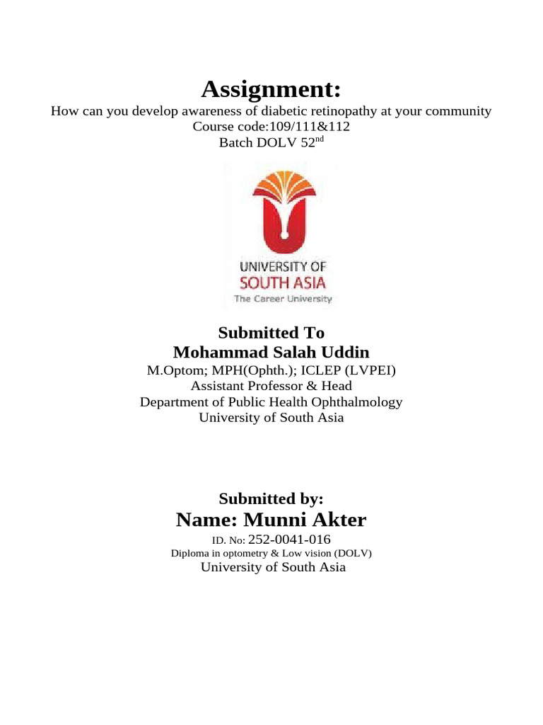 Assignment | PDF