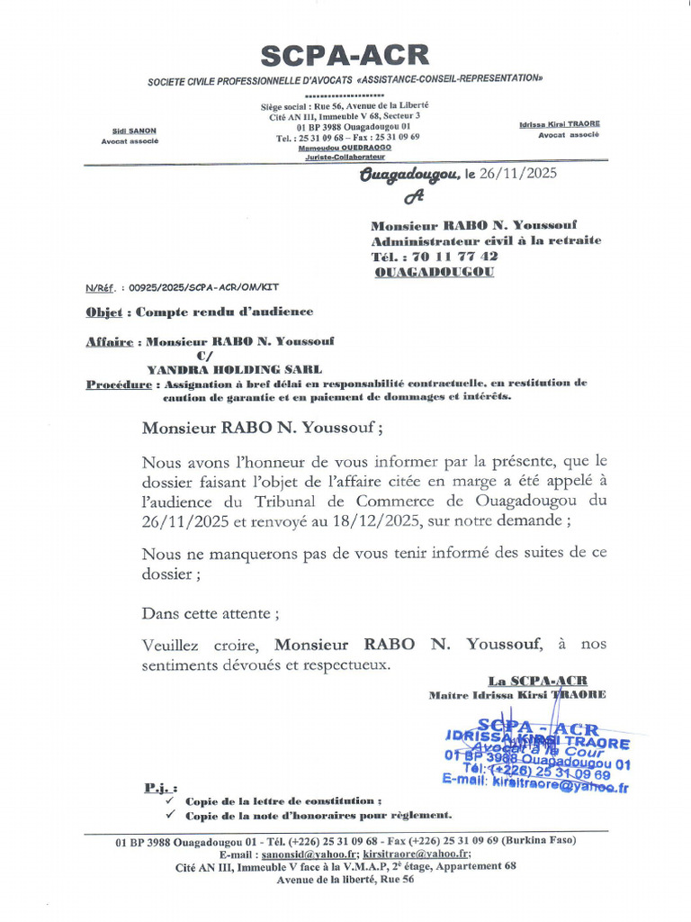 Compte Rendu | PDF