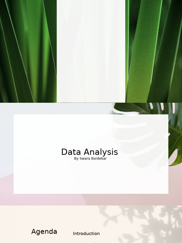 Data Analysis | PDF