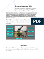 El Microscopio Petrográfico