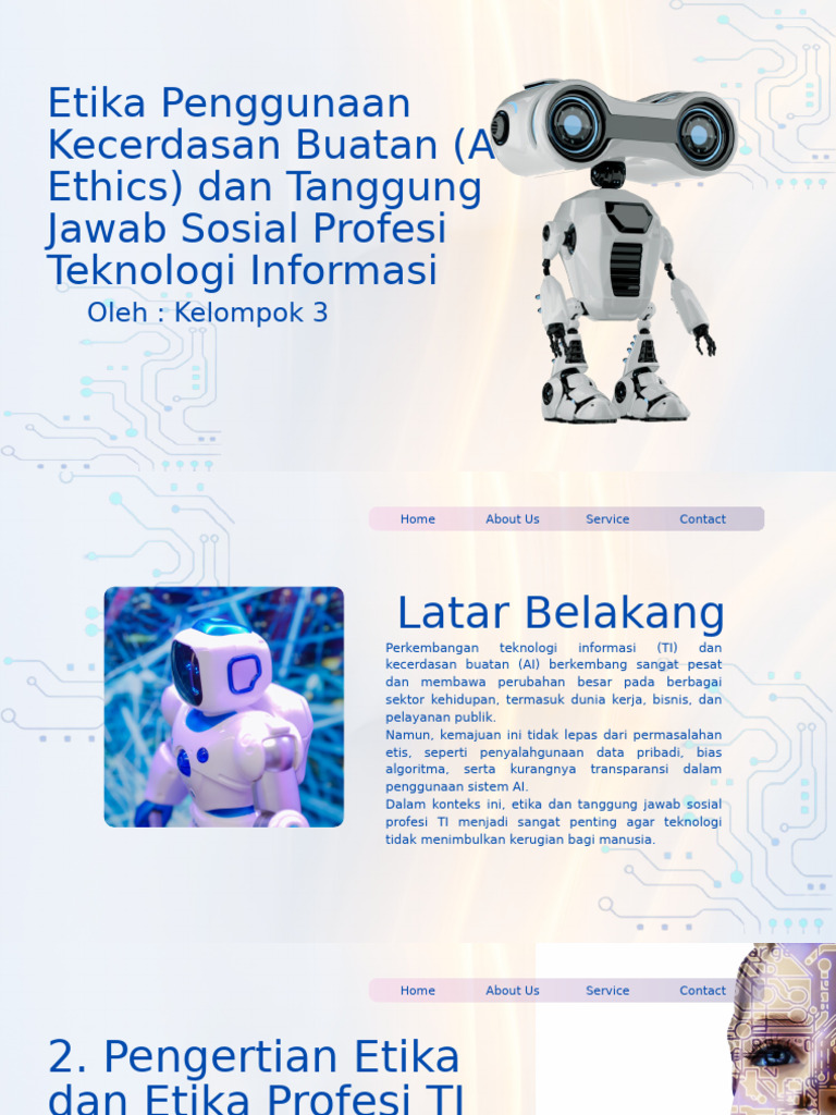 Etika Penggunaan Kecerdasan Buatan (AI Ethics) Dan Tanggung Jawab ...
