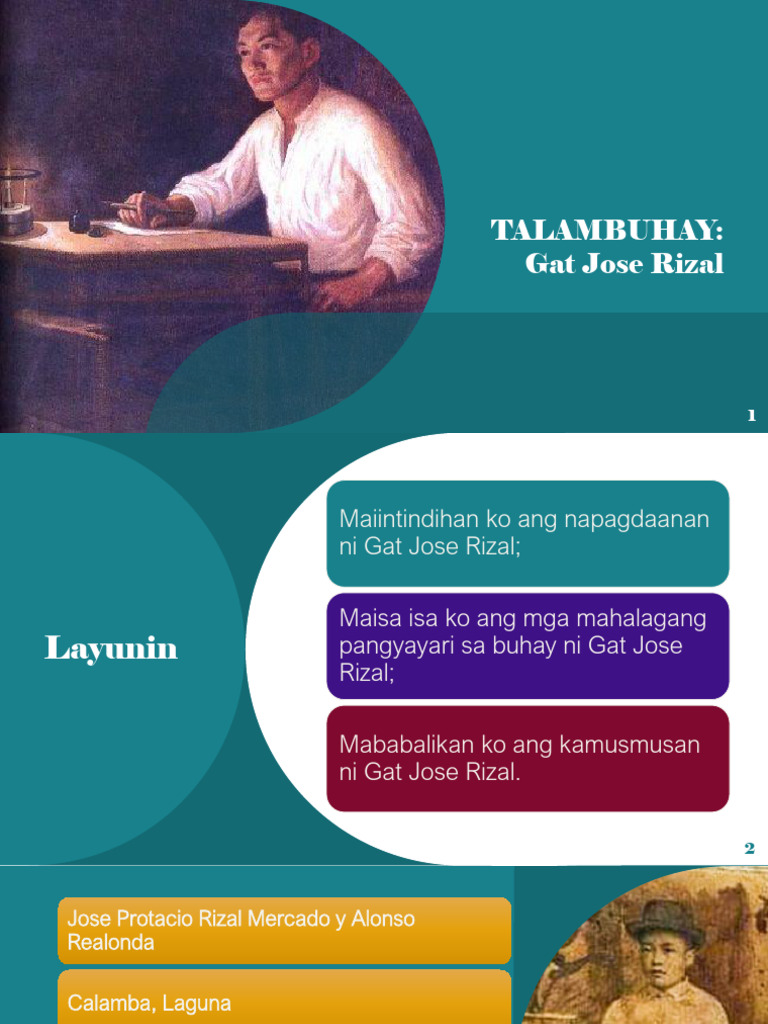 TALAMBUHAY Ni Gat Jose Rizal | PDF