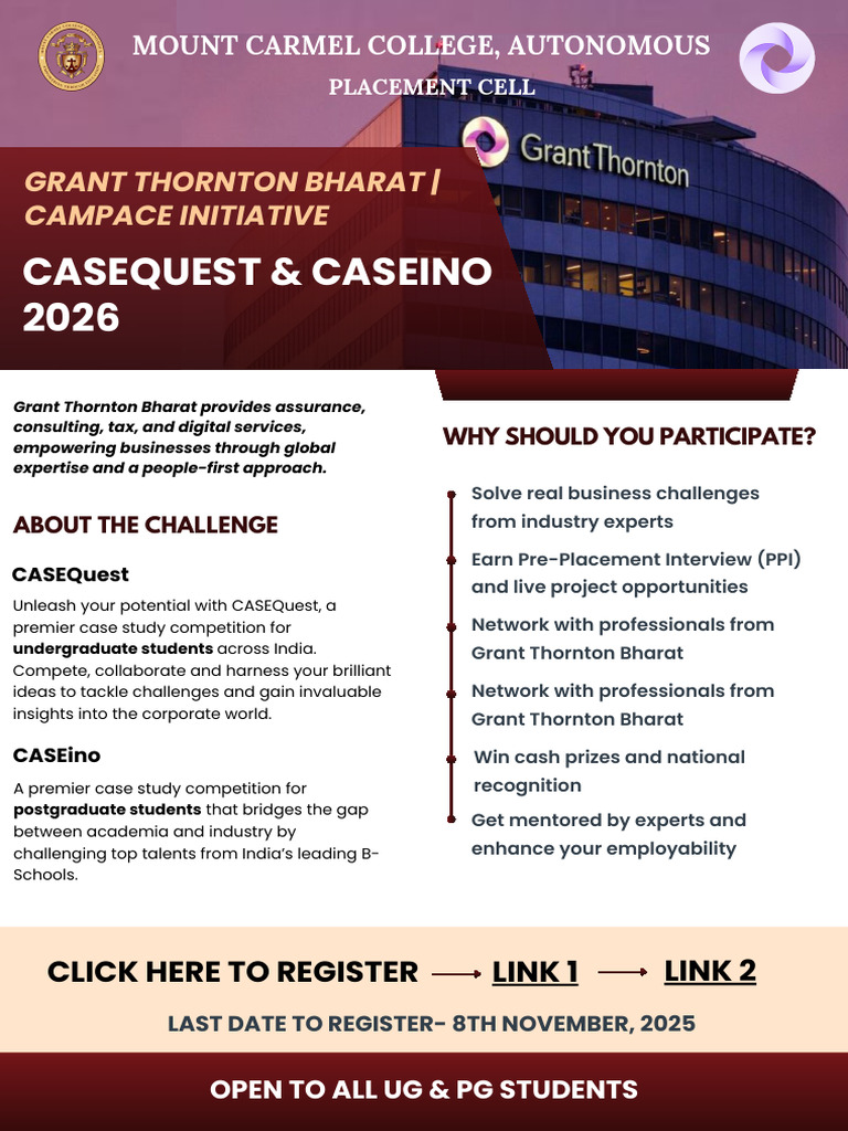 Grant Thornton Case Study Competition | PDF