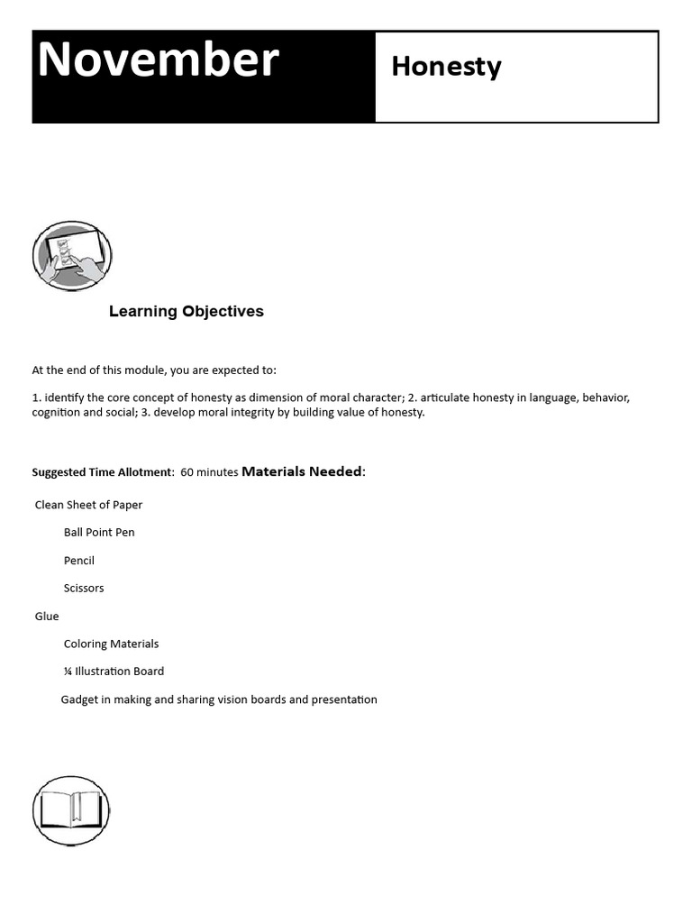 Understanding the Value of Honesty | PDF | Integrity | Truth