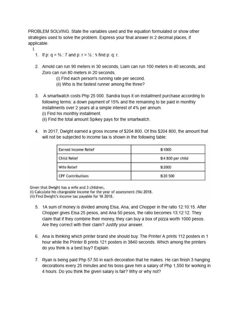 Problem Solving Strategies and Solutions | PDF