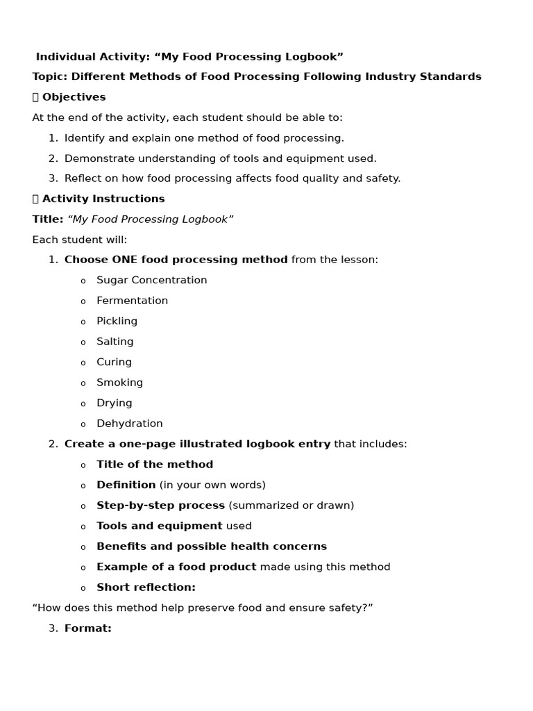 Final Activity Week 7 | PDF | Accuracy And Precision | Food Processing