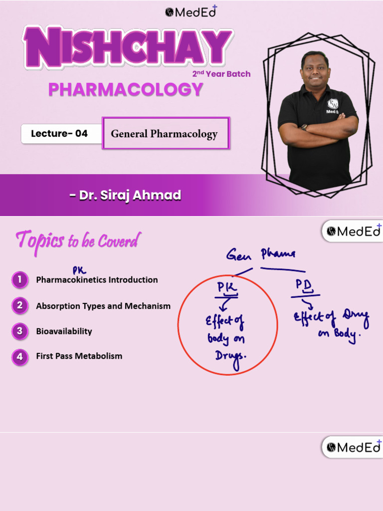 General Pharmacology 04 Class Notes | PDF | Acid Dissociation Constant ...