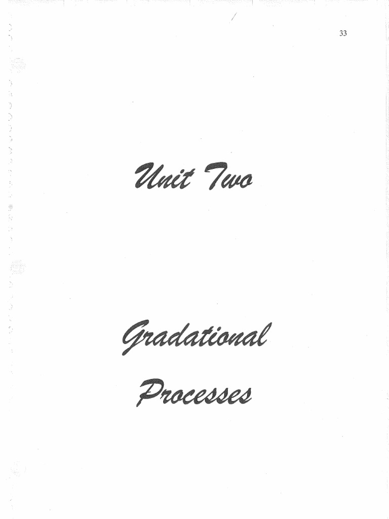 Chapter 2 - Gradtional Process | PDF