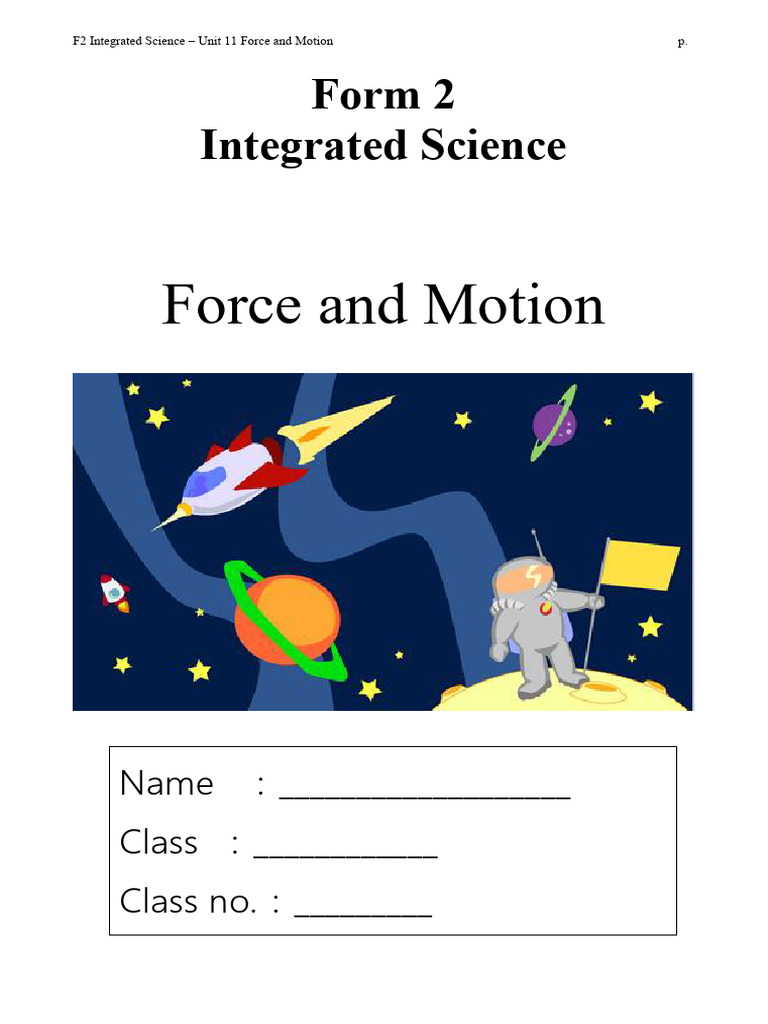 Understanding Force and Motion Concepts | PDF | Force | Weight