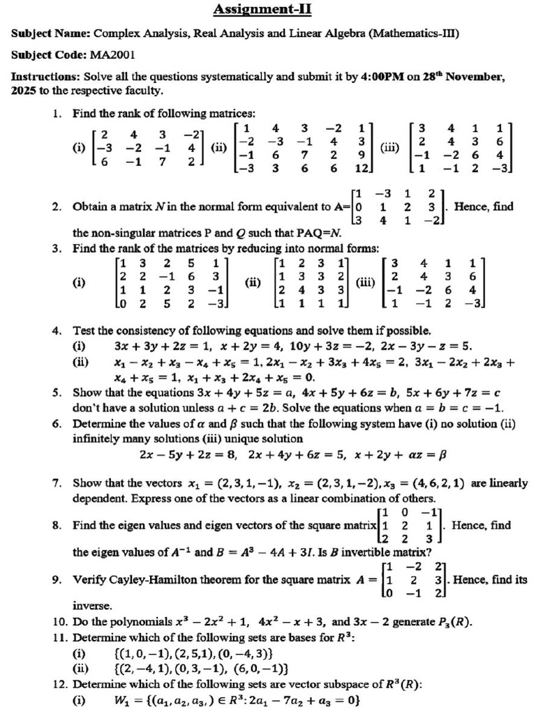Math Ass 2 | PDF