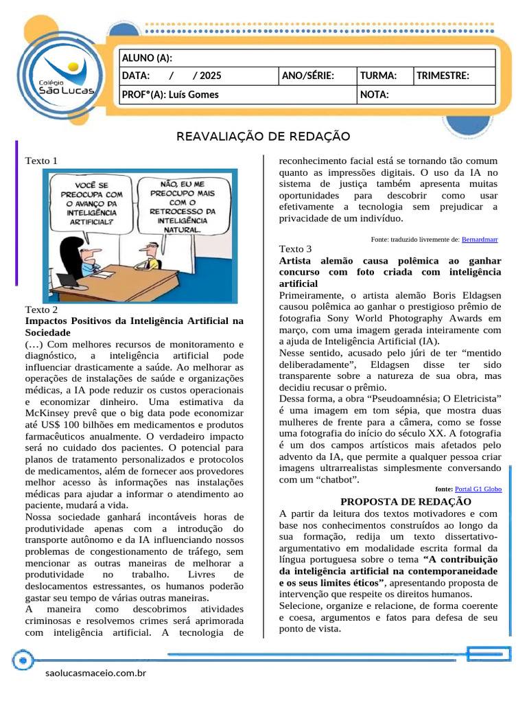 Impactos da IA na Sociedade Atual | PDF | Inteligência artificial ...