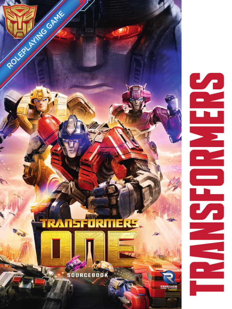 Renegade Game Studios REN01172 Transformers Roleplaying Game