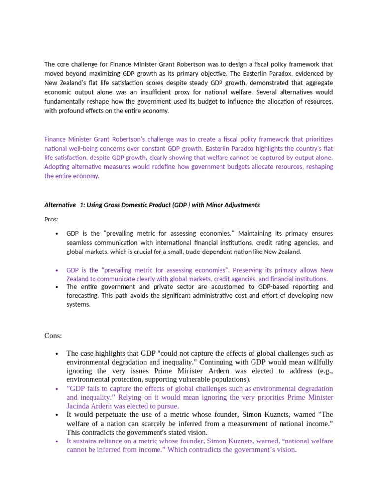 case-2 | PDF | Gross Domestic Product | Macroeconomics