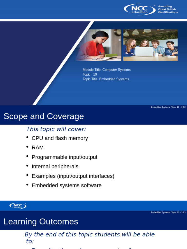 Embedded Systems Overview and Components | PDF | Microcontroller ...