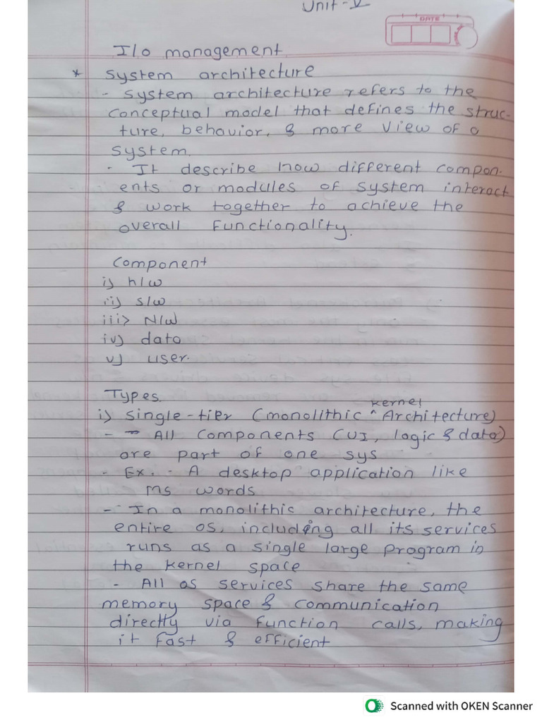 Os Unit 5 | PDF