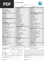 VT29 MOT Inspection Checklist | PDF
