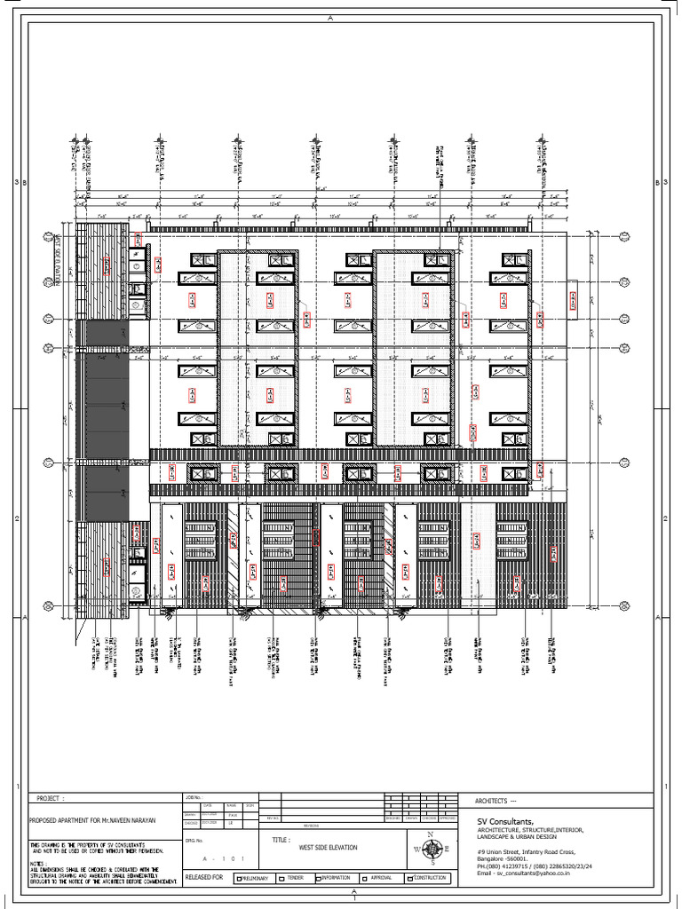 West Side Elevation | PDF | Environmental Design | Design
