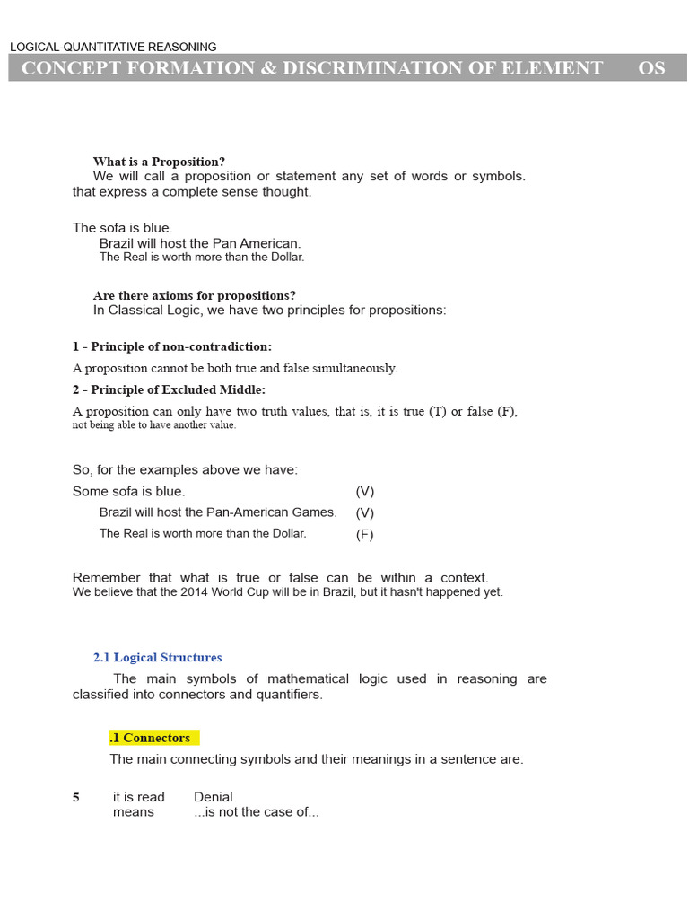 Logical Quantitative Reasoning Explained | PDF | Grammar ...